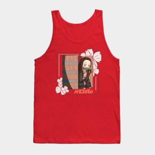 Nezuko in the Box - Nezuko Kamado, Demon Slayer, Anime, Kawaii, Manga Tank Top